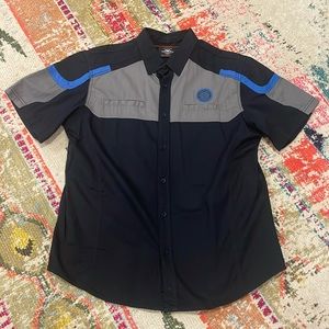 Harley Davidson Button Up